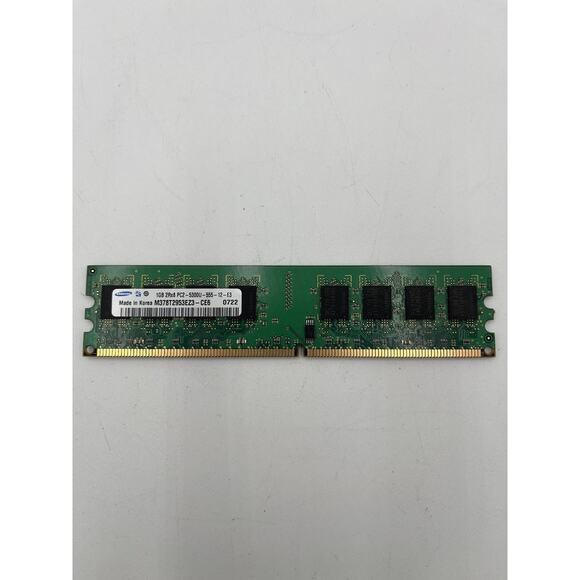 SAMSUNG Memory Module 1GB 2Rx8 PC2-5300U-555 -12-E3 M378T2953EZ3-CE6 - Picture 1 of 2